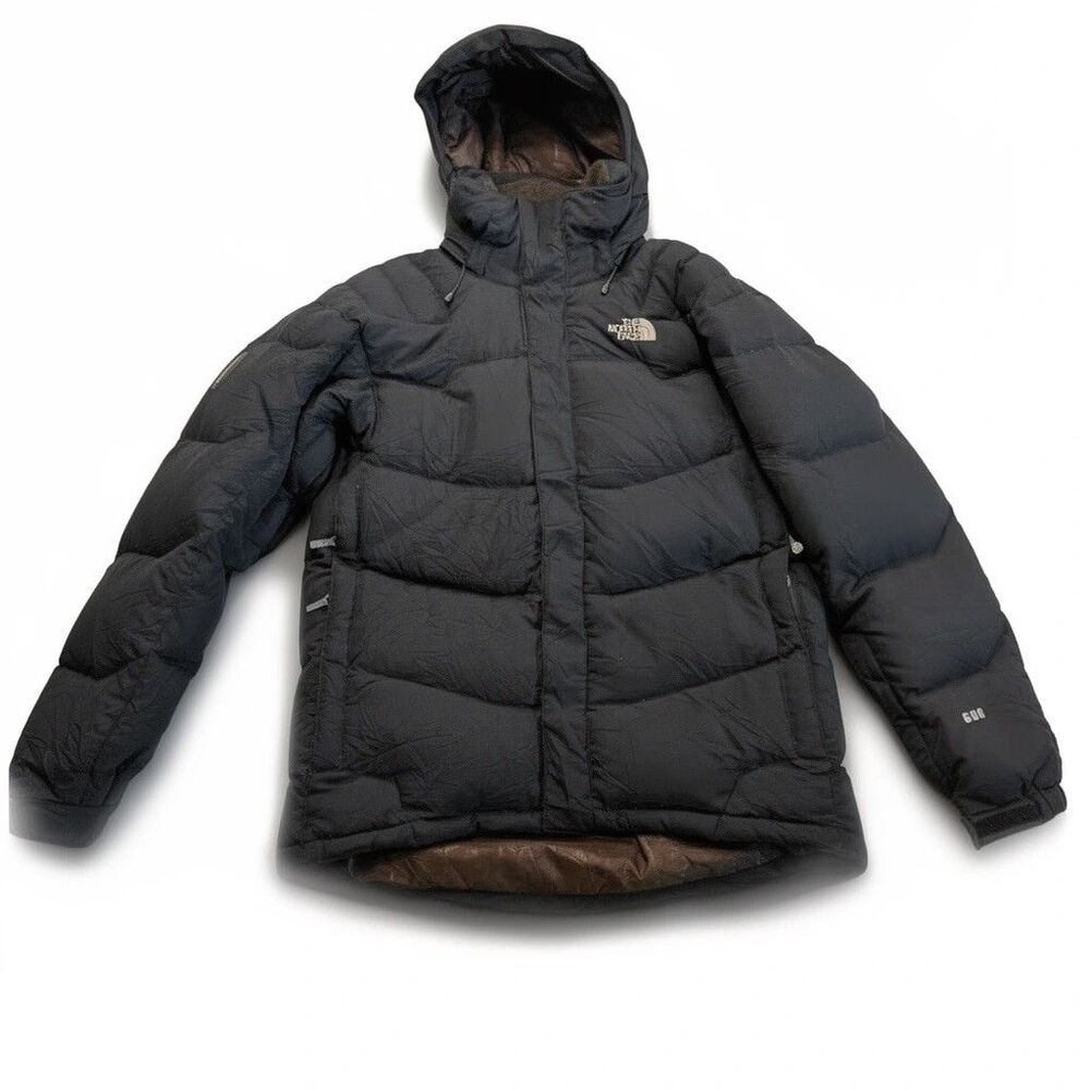 EUC The North Face Japan 600 Down Parka Jacket Mens S RECCO Black⁠